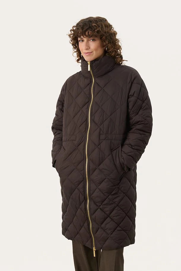 30308717 CHOCOLATE TORTE Part Two Cheas Quilted Coat