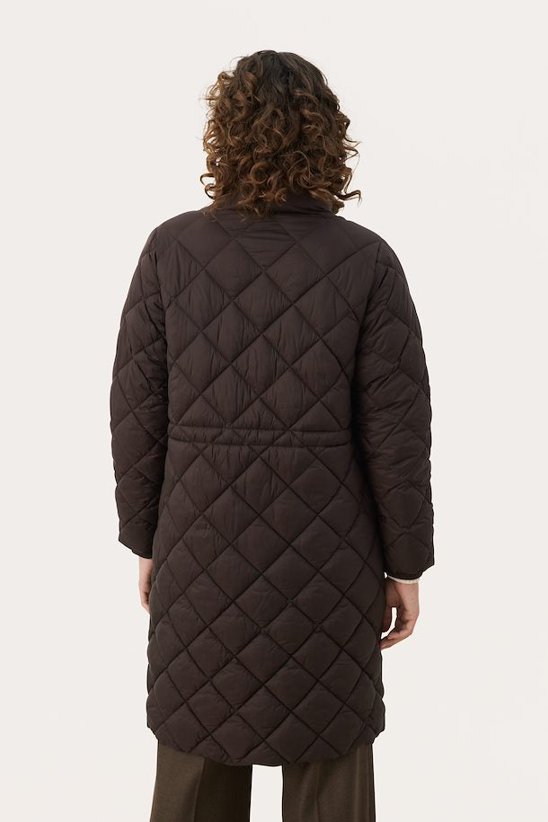 30308717 CHOCOLATE TORTE Part Two Cheas Quilted Coat