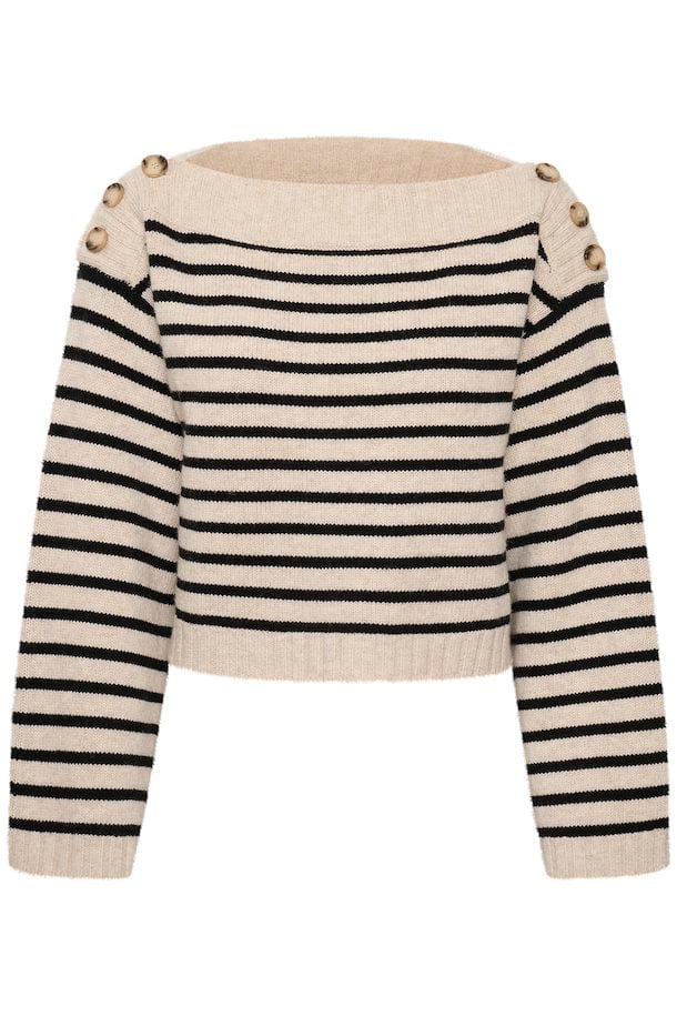 30308966 French Oak Stripe Linne Pullover